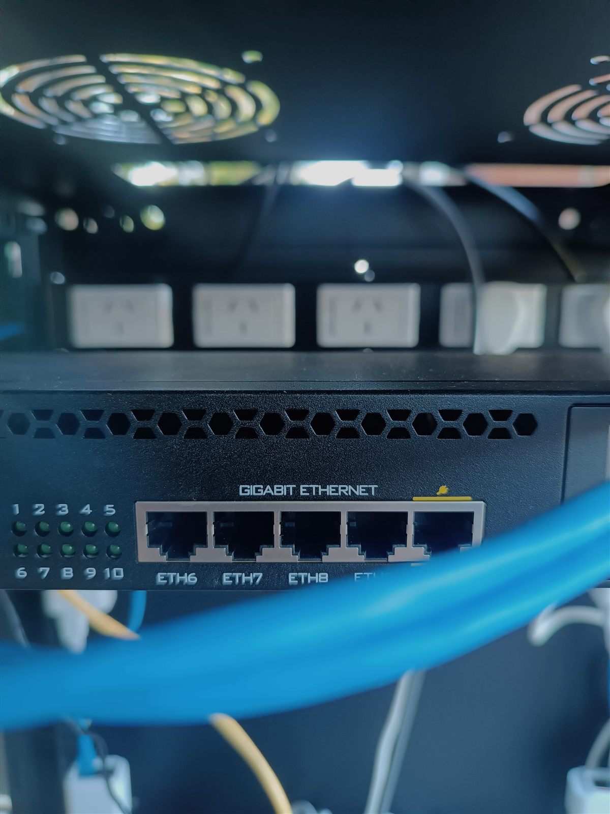 Switch de red gigabit